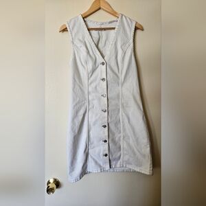 Abercrombie & Fitch Mara Denim Vest Mini Dress
